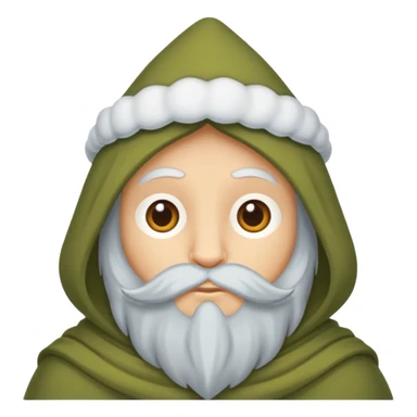 een dwerg met een groot hoofd sticker