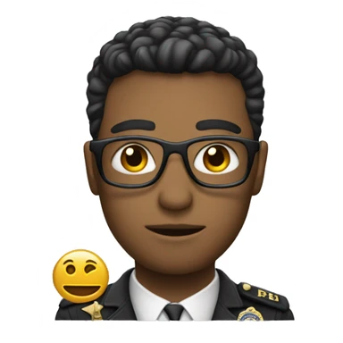 Man with fbi agent badge sticker