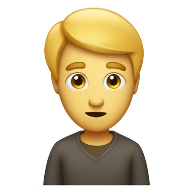 guy with question mark above his head confused sticker