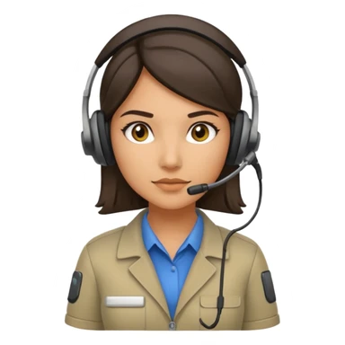 female IT specialist sticker
