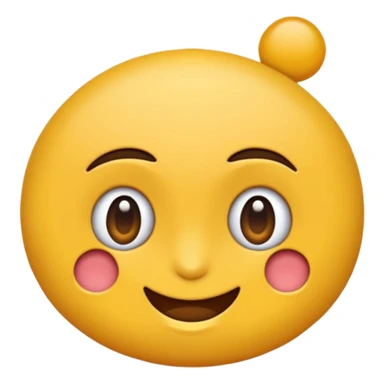 Benbe bir tişört giymiş kocaman dudakları olan çook makyajlı bir emoji sticker