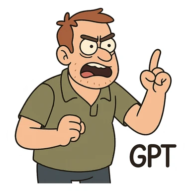 bold lines flat toon style digital signature sticker