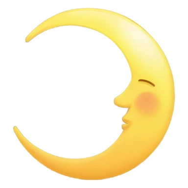 Beautiful sunshine kissing the moon sticker