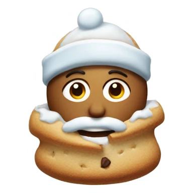 winter cookie sticker