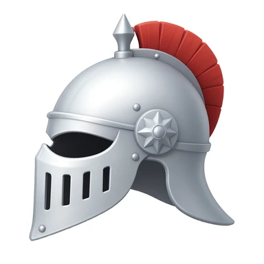 Make the helmet a much lighter silver and remove any gold parts. The original style is emoji style, but since emoji style does not support editing, please keep the look consistent with emoji style while making these changes. sticker