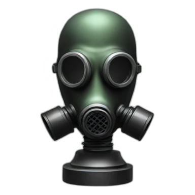 Gasmask idol sticker