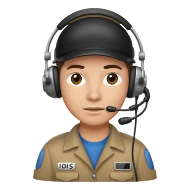 radio operator sticker