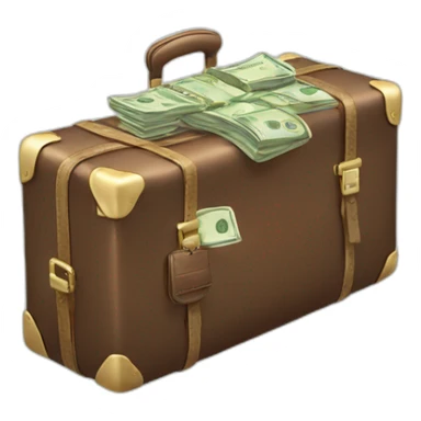 a-flying-suitcase-with-money sticker