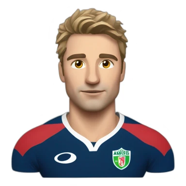 Antoine Dupont rugby sticker