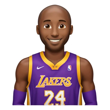Kobe Bryant Lakers sticker