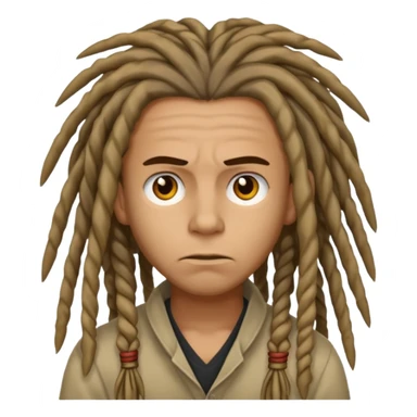 ganster dreads sticker