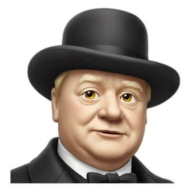Winstong Churchill sticker