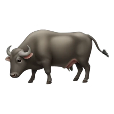 water buffalo sticker