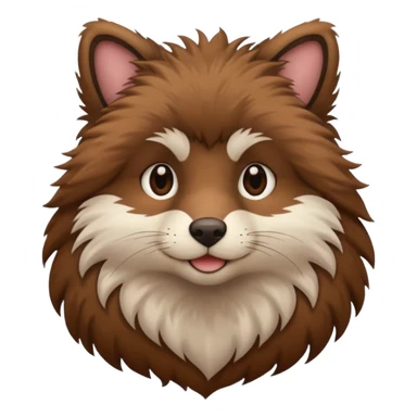 animal, half body sticker