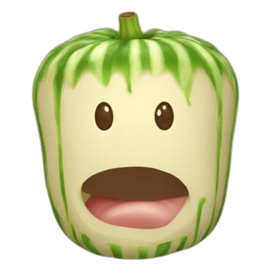 Tête de pastèque  sticker