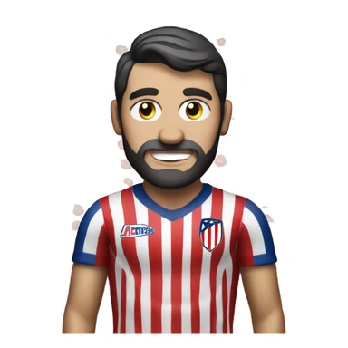 atletico de Madrid fan sticker