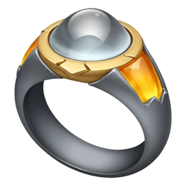 The Resurrection Stone is a smooth, translucent gray stone, typically worn as a ring. It has the power to summon the spirits of the dead, allowing the holder to communicate with them. sticker
