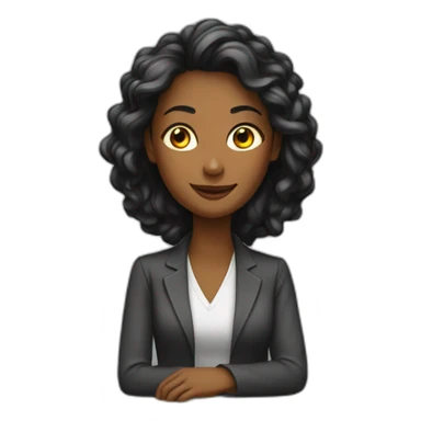 Femme allongée sur une table sticker