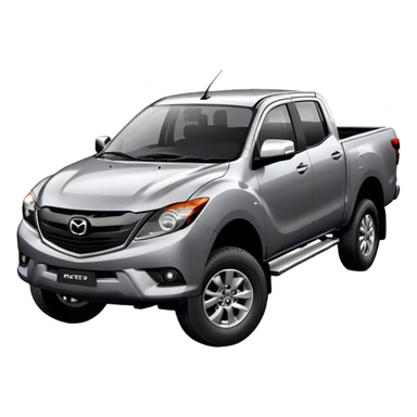 Mazda BT-50 - Mazda (Model Year: 2022) (Iconic colour: Dark Silver) sticker