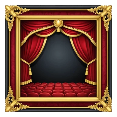 Theater sticker