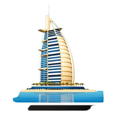 Burj Al Arab sticker
