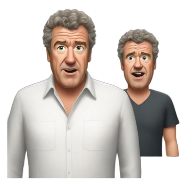 Jeremy Clarkson oh no anyway sticker