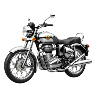 Royal Enfield logo sticker