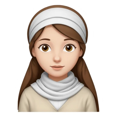 young modest jewish girl sticker