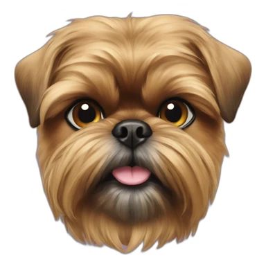 brussels griffon sticker