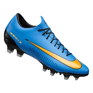 Unas Nike Mercurial vapor 16 elite sg del 2026 negras y con el logo azul sticker