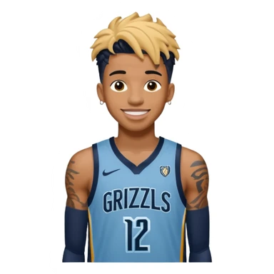 Ja Morant Grizzlies sticker