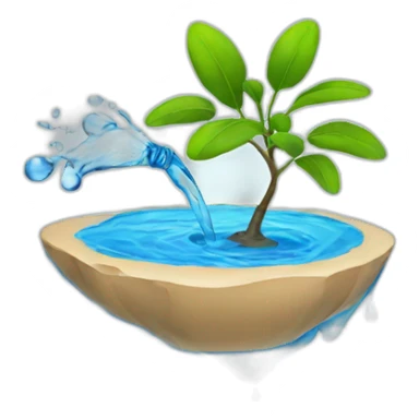 water sustainability sticker