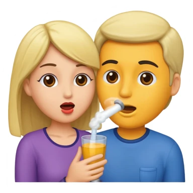 couple blowjob sticker