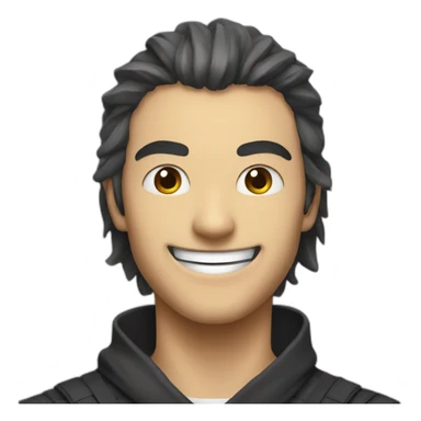 smile ninja enot sticker