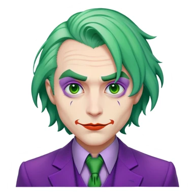Joker from DC comics sticker