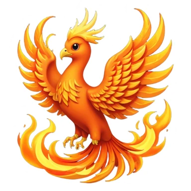 Fire ang Phoenix sticker