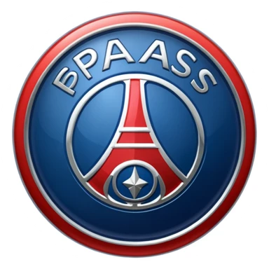 Logo psg realist  sticker