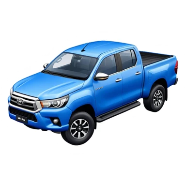 Toyota Hilux - Toyota (Model Year: 2021) (Iconic colour: Blue) sticker