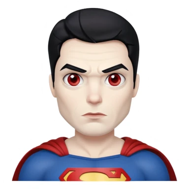 bizarro superman sticker