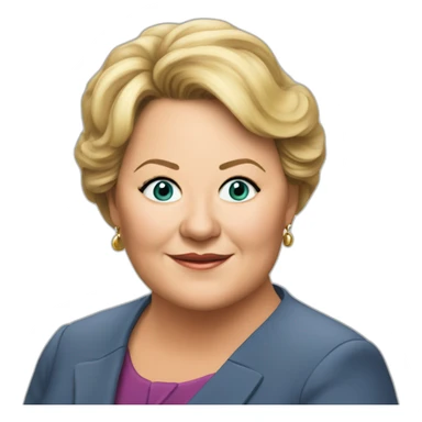 erna-solberg-buying-stocks sticker
