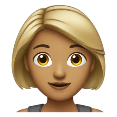 marketing girl sticker