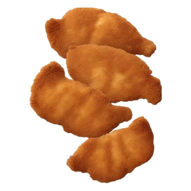 Multiple chicken cutlets on a plate. Ny Italian chicken cutlets not a schnitzel sticker