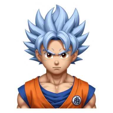 San goku ultra instinct  sticker