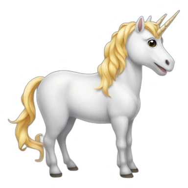 Licorn mix with turtle  sticker