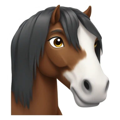 Clydesdale horse sticker