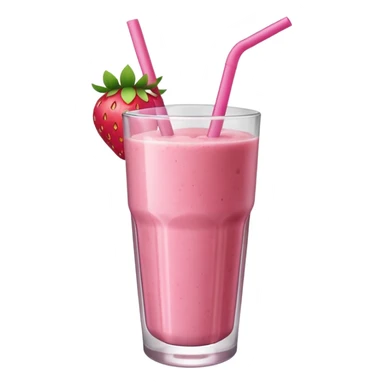 strawberry smoothie sticker