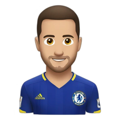Eden Hazard sticker