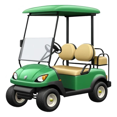 Create a golf cart emoji sticker