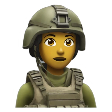 Izzy from call of duty sticker