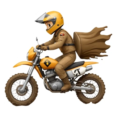 Roulig moto cross sticker